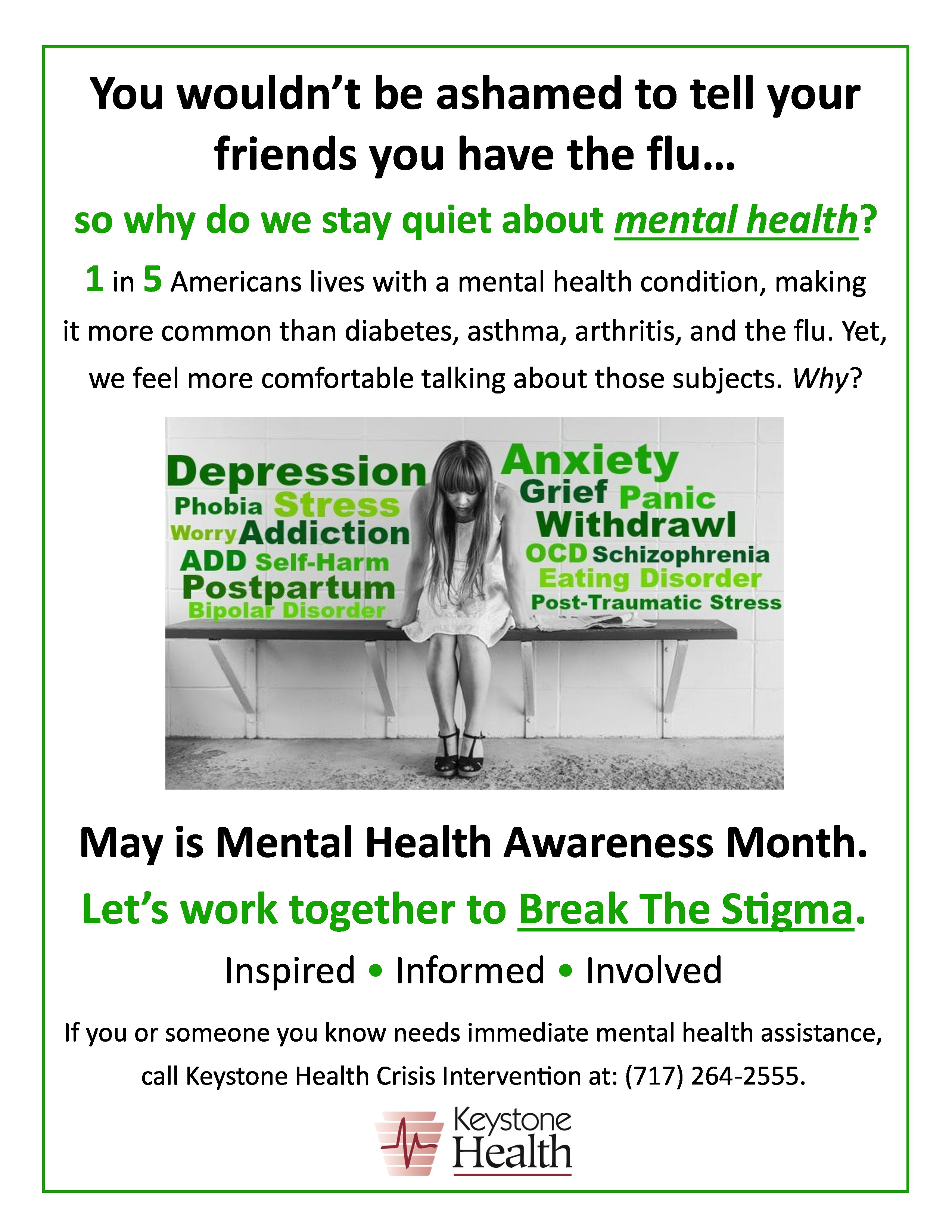 Image result for mental health awareness month