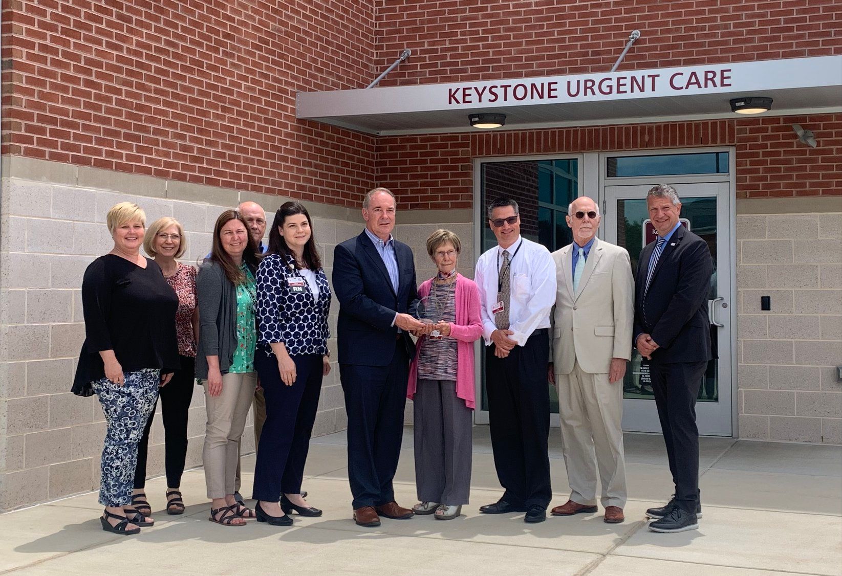 Photo of Keystone staff with Congressman John Joyce