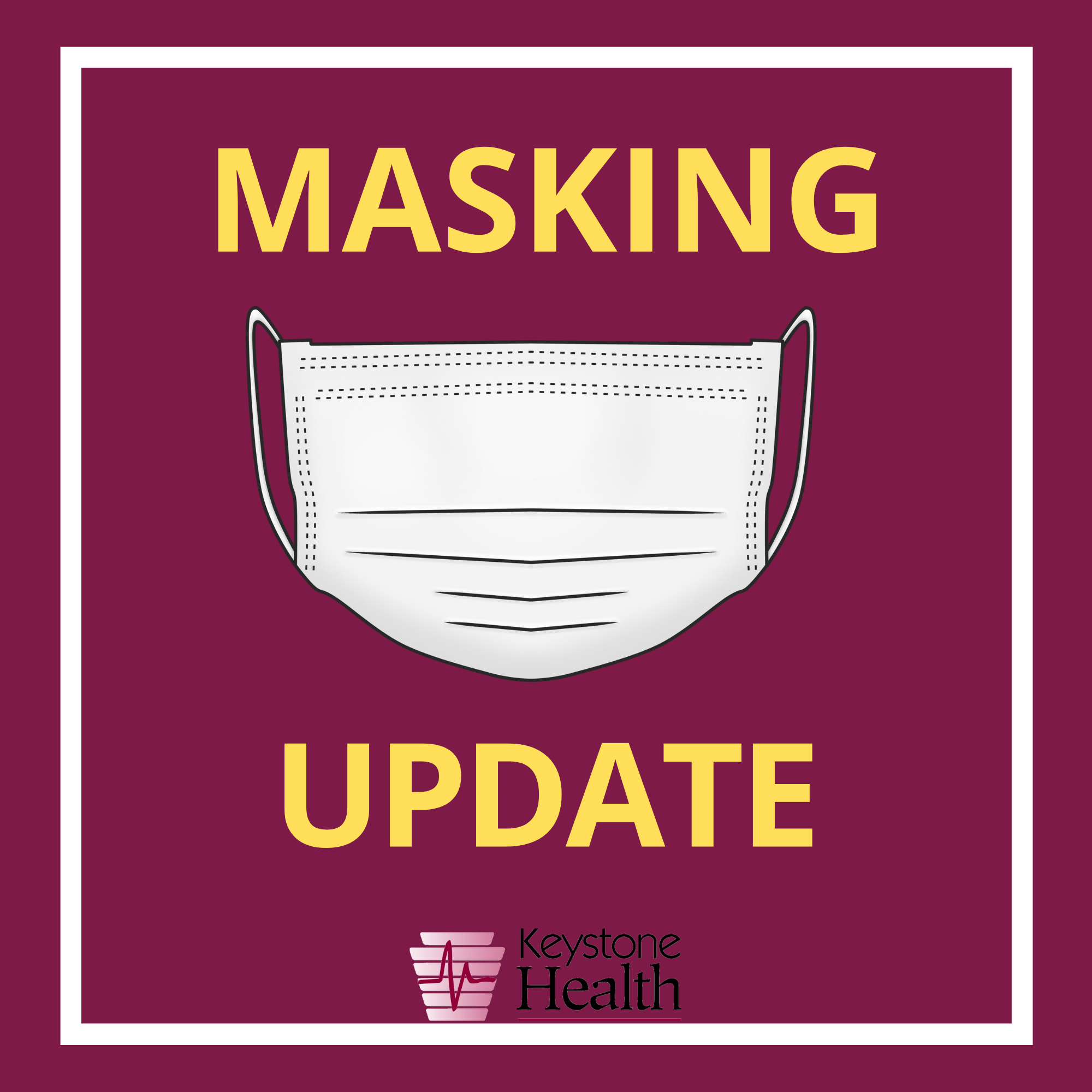 Masking Update: April 26, 2023